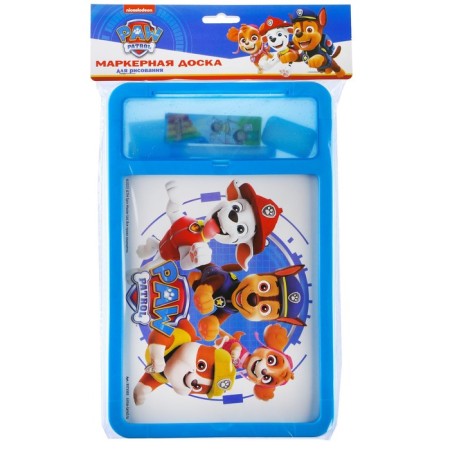 Board for drawing with a marker-stitch, puppy patrol, PAW PATROL, Blue-5
