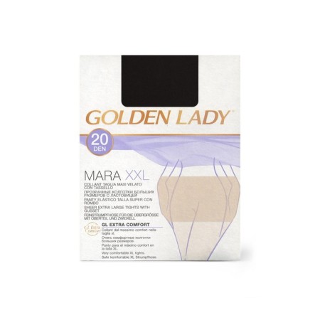 Women's tights Golden Lady Mara, 20 Den, size 6, color Nero-1