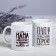 Mugs "Best Mom and Dad", 300 ml, 2 pcs.