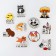 Stickers on the suitcase "I am all lies", 10 pcs, 8 × 8 cm
