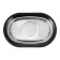 Ultrasonic sink KitFort KT-6436, 50 W, 0.5 l, white-black