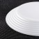 Deep harene plate, 800 ml, d = 23 cm, white color