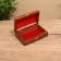 Casket "leaves" wood 20x13x6 cm