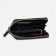 Women's wallet with lightning, black color