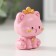 Polystone souvenir "A cat with a golden bell" mix 2x3x5 cm