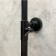 Shower system Comforty FF071R-CMT, black matte color