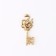 The souvenir key "Huge good luck", 2 x 5.1 cm