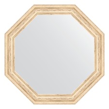 Mirror in the baguette frame, ivory 51 mm, 49.8x49.8 cm