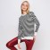 Female jumper, black/milk color, size 46-50