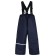 Children's trousers insulated, height 164 cm, dark blue color