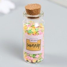 Glitter in the jar of 
