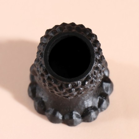 Concrete center "Buddha" height 7 cm, d-2.4 cm black-4