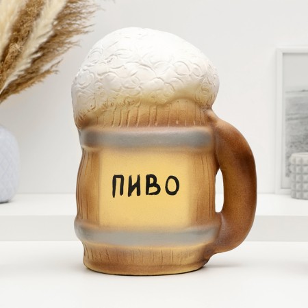 Копилка "Кружка пива" 20х16х26см-4