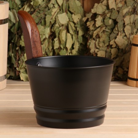 Ears made of steel 4 l, black