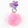 New Year keychain, for keys, fluffy “New Year: your dream will come true” 9 x 12 cm