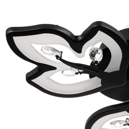 Chandelier 1093/3bk LED 72W 3000-6000k Dimmer black 50x50 cm Bayerlux-7