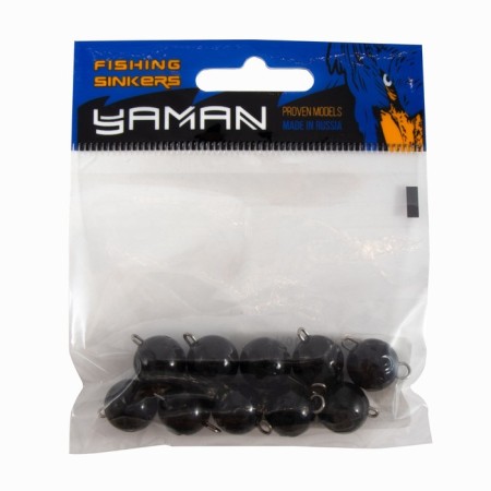 Cargo Cheburashka painted collapsible Yaman 10 pcs., 12 g, black-4