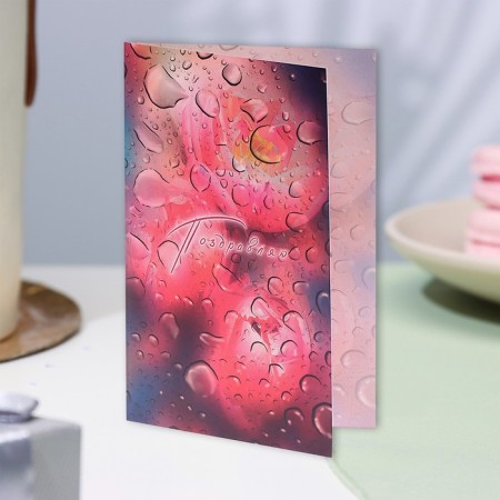 Postcard "Congratulations!" Drops, A6-3