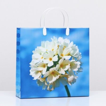 Package "Heavenly flowers", soft plastic, 30 x 30 cm, 120 μm