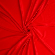Knitopedic velor flap, red 100*180 cm