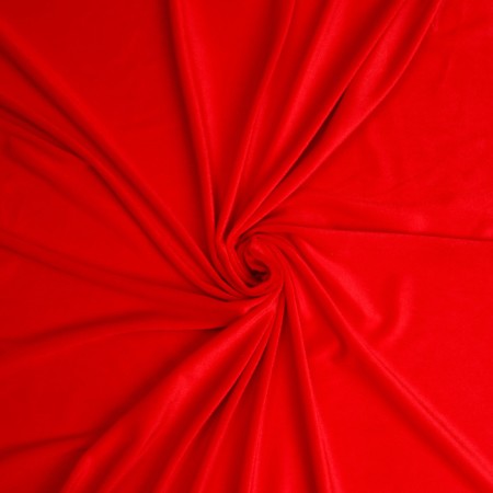 Knitopedic velor flap, red 100*180 cm