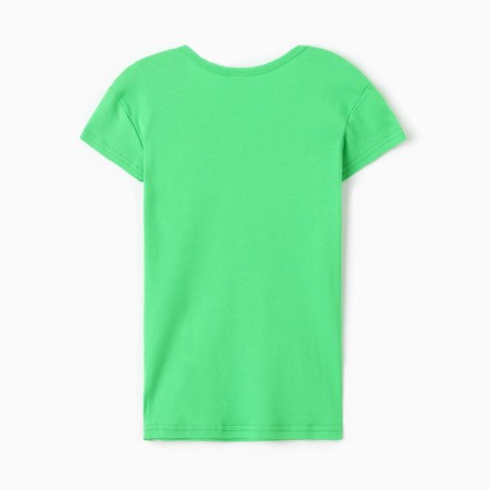 Women's T-shirt T-shaped t-shirt, green color, size 50-3