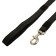 Kaponnoye Zononic leash with double latex thread and reinforced carbine, 7m x 25mm, black