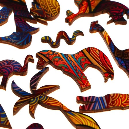 Figure puzzle "King of animals"-7
