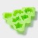 The form for baking the deed "New Year. Christmas tree ", silicone, 24.5 × 21 × 3 cm, 6 cells, green color