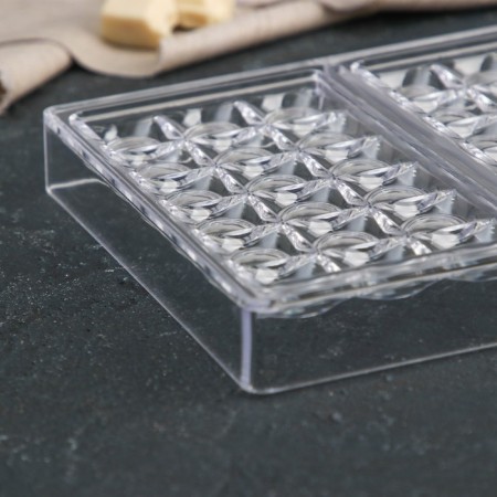 Chocolate form Konfinetta "Pop-AIT", 27.5 × 17.5 × 2.5 cm, 3 cells (5.3 × 7.5 × 0.8 cm)-2