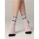 Women's socks with Pikot Conte Elegant Panda, size 23, color pink color
