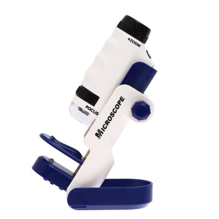 Laboratory microscope, transformed, 10 auxiliary objects-3