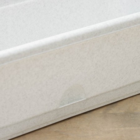 Balcony box with a pallet, 40 cm, marble color-3