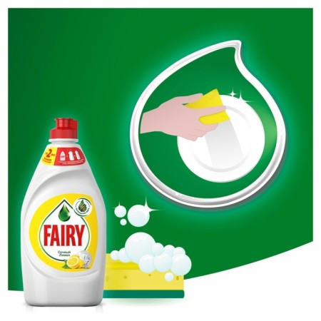 Fairy washed a juicy lemon dish, 1.35 liters-4