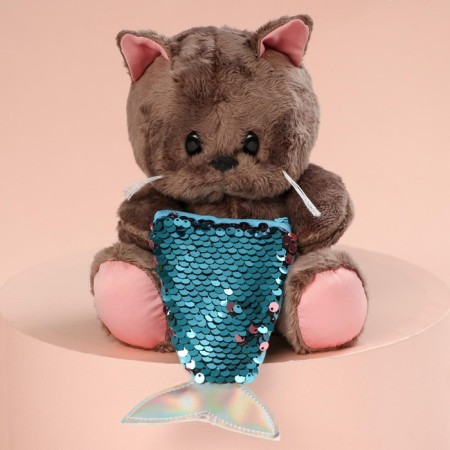 Soft toy "Fashionista Marta", cat, 25 cm-3