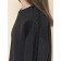 Sweatshirt for girls, height 128 cm, black color