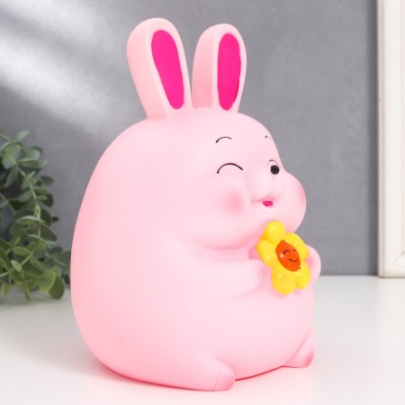 Pigpine Plastic "Bunny - Pukhlyash with heart/flower" MIX 16x15.5x23 cm-2