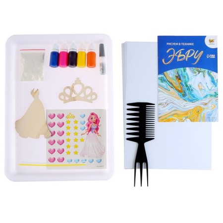 Set for drawing on water using the EBRU technique "Princess"-1