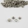 Shirt button, closed, d = 9.5 mm, color nickel