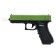 Glock Pistol, shoots soft and gel bullets, mix color