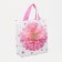 Household bag without lightning, pink color