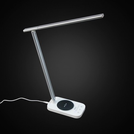 Newton's table lamp, 9W LED, 720LM, 3000-4000K, white, silver