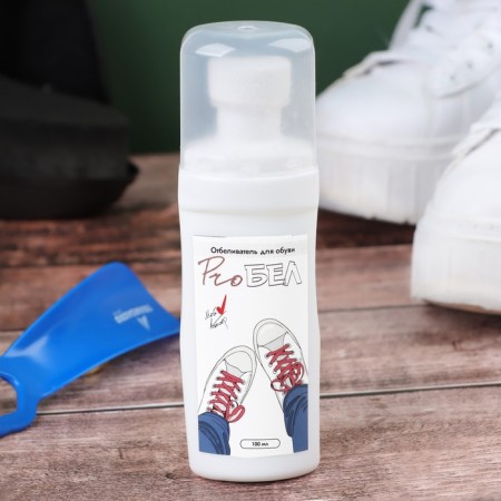 Sweeper for shoes "Problem", white, 100 ml-1