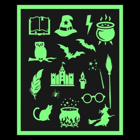 Activatical book with drawings by light "Little Wizard"-4