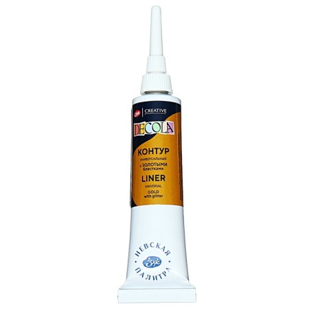 Universal circuit 18ml, ZHK Decola, Glitter, with golden sparkles 13603967-2