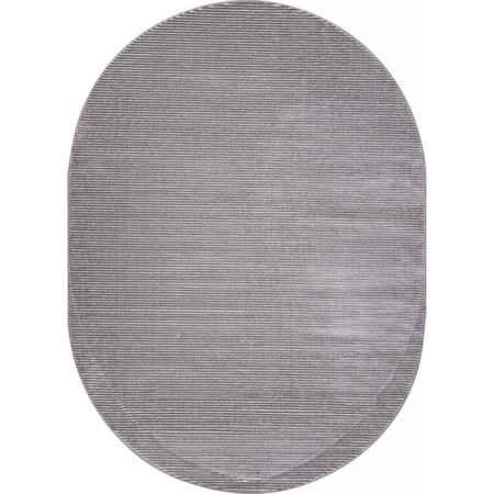 Oval carpet Merinos Atlantis, size 120x170 cm, color Gray-Cream