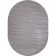 Oval carpet Merinos Atlantis, size 120x170 cm, color Gray-Cream