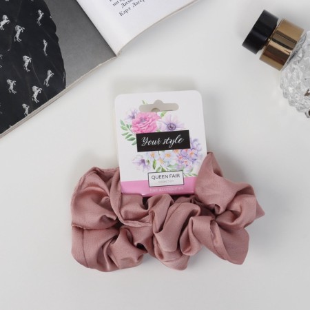 Hair elastic band "Orbit" (set 2 pcs) Ariadne Classic, 10 cm, pink