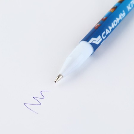 Blue paste ball, 0.7 mm “coolest” plastic-2