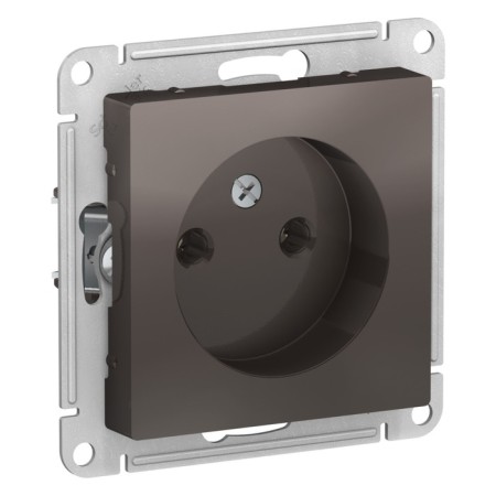SE ATLASDESIGN socket, 16 A, without salary, mechanism, mokko color-1